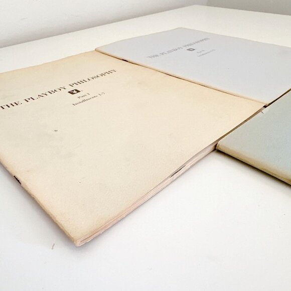 1960s THE PLAYBOY PHILOSOPHY PART 1, 2, AND 3 BY HUGH HEFNER BOOKLETS - Picture 6 of 14